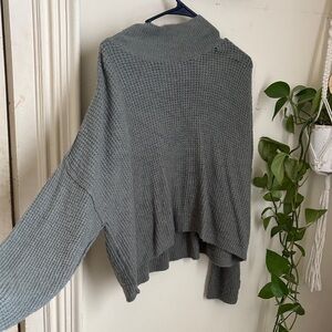By Together Charcoal Turtleneck Sweater